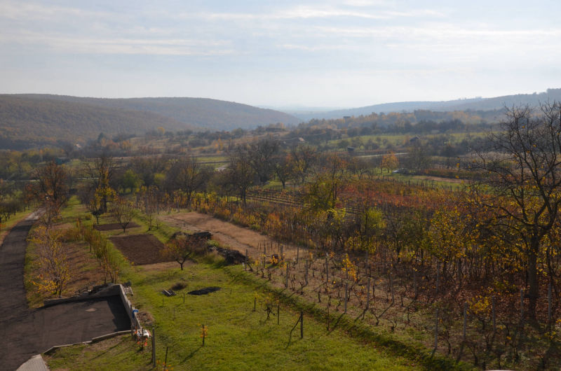 Kemencés Vendégház parkoló és látkép